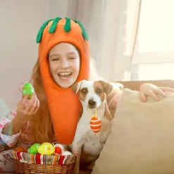 Holocky 1 st Morotshatt Rolig Morotshuvudbonad Nyhet Unisex Grönsaker Present><noscript><img width=