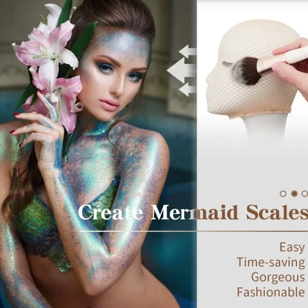 3 st. mössor för damer, mössa, cosplay peruknät> Peruker