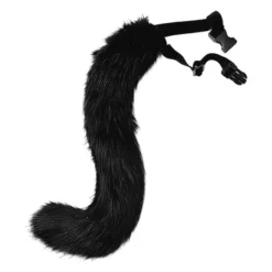 1/2/3/5 3st Pälskatt Öron Svans Läderchoker Halloween Lolita Svart Kitty 1 st><noscript><img width=