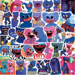 50 st Poppy Playtime Graffiti-dekaler för Laptop, Skateboard> Masker