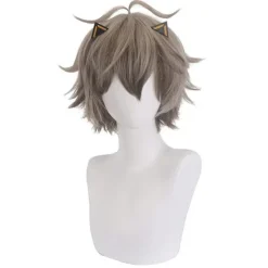 1 st Rektor Shengda Rainbow Club virtuell värd Alban Knox cos> Peruker