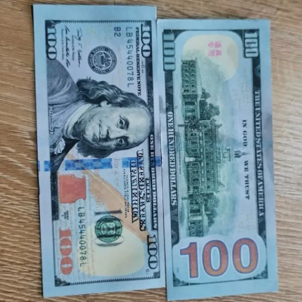500 st. Rekvisita Dollarsedlar Replika Dollarsedlar Falska Lekpengar Souvenirsedlar Falska Dollarsedlar För Hemfest Filmreklam Nyhetsrekvisita Ga> Tillbehör