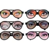 6 st roliga glasögon med ögon festglasögon för barn vuxna (slumpmässigt mönster)> Tillbehör