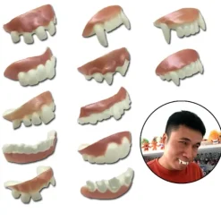 HEET 12 st roliga protesmodeller Cosplay rekvisita proteser leksaker Spoof To 12pcs> Tillbehör