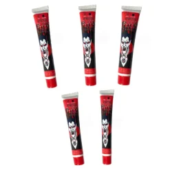 Holocky 5 st Simulerat Artificiellt Blod Halloween Blodspottande Rekvisita><noscript><img width=