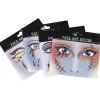 4 st skrämmande blodiga ansiktsstickers Ögonstickers Halloween Kostymfest Tillbehör Cartoon Halloween Ansiktsstickers> Smink