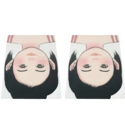 2 st smink ansiktsmålning övningstavla tvättbar återanvändbar ansiktsmålning övningstavla för scen hem><noscript><img width=