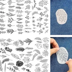 2 st sömnadsroderipapper Handsömnadsstailisatorer {REN}> Smink