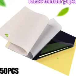 50 st Tattoo Masters Stencil Transfer Paper Hectograph Tattoo Supplies 5PCS> Smink