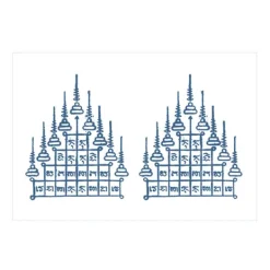 1 st Thailand Spike Juice Tatuering Klistermärken Semi Permanent Slitstark Vattentät W2Q1> Smink
