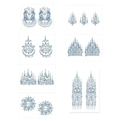 1 st Thailand Spike Juice Tatuering Klistermärken Semi Permanent Slitstark Vattentät W2Q1><noscript><img width=