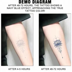 1 st Thailand Spike Juice Tatuering Klistermärken Semi Permanent Slitstark Vattentät W2Q1><noscript><img width=