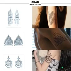 1 st Thailand Spike Juice Tatuering Klistermärken Semi Permanent Slitstark Vattentät W2Q1><noscript><img width=