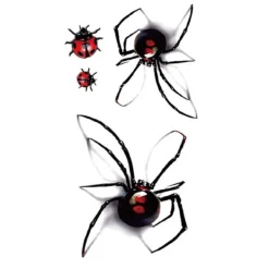 1 st Vattentät Temporär Tatuering Räv Kroppskonst Sexig Harajuku För Man Kvinna Henna Falska Flash Tatuering Klistermärken> Smink