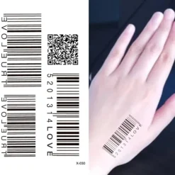 1 st Vattentät Temporär Tatuering Räv Kroppskonst Sexig Harajuku För Man Kvinna Henna Falska Flash Tatuering Klistermärken> Smink