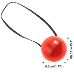 3 st Vuxen Barn Ljus Lysande Röd Näsa LED Clown Näsa Utklädningsrekvisita Scenrekvisita, 100% Helt Ny> Tillbehör