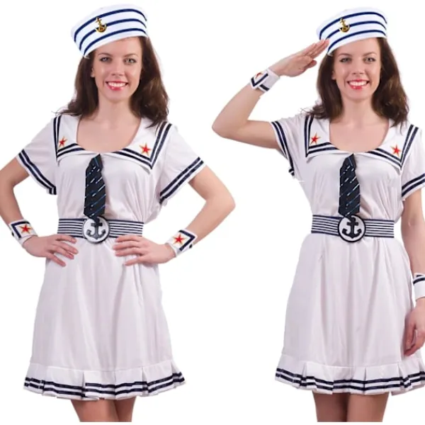 2 st Yacht Captain Hatt Sjöman Skepp Keps Halsduk Solglasögon Sjömanshatt Båtkostym för Män Kvinnor Kaptener Utklädningsfest (2st Set)> Tillbehör