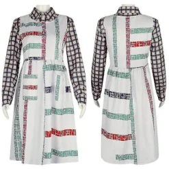 2025 Stranger Things Säsong 4 Eleven Cosplay Party Damklänningar_Billiga Gåvor XL> Dräkter