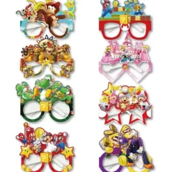 6~8 st/set Disney Lilo & Stitch Party Dekoration Pappersglasögon Masker Foto Cosplay Rekvisita Barns Grattis på födelsedagen Tillbehör | Fyndiq><noscript><img width=