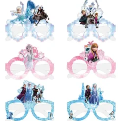 6~8 st/set Disney Lilo & Stitch Party Dekoration Pappersglasögon Masker Foto Cosplay Rekvisita Barns Grattis på födelsedagen Tillbehör | Fyndiq><noscript><img width=