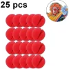 25 stycken Cirkus Clown Näsa Kostymer Jul Halloween Dekorationer> Tillbehör