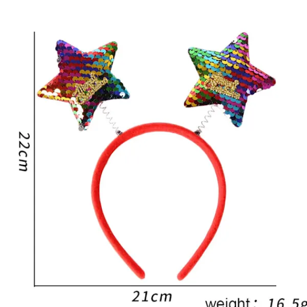 12 stycken juldiadem - Juldekorationer - Viktiga tillbehör för julfesten> Tillbehör