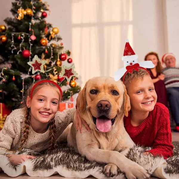 12 stycken juldiadem - Juldekorationer - Viktiga tillbehör för julfesten> Tillbehör