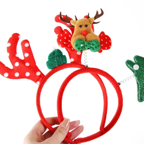 12 stycken juldiadem - Juldekorationer - Viktiga tillbehör för julfesten> Tillbehör