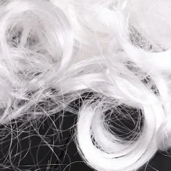 ATELA 2 stycken julskägg Fejkvita skägg Tomteskägg Julfesttillbehör Skäggtillbehör><noscript><img width=