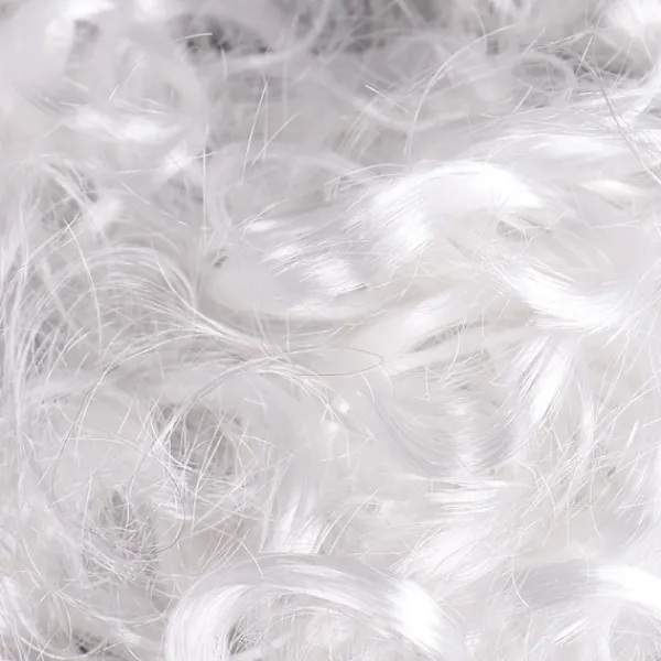 2 stycken julskägg Vita falska skägg Tomteskägg> Tillbehör