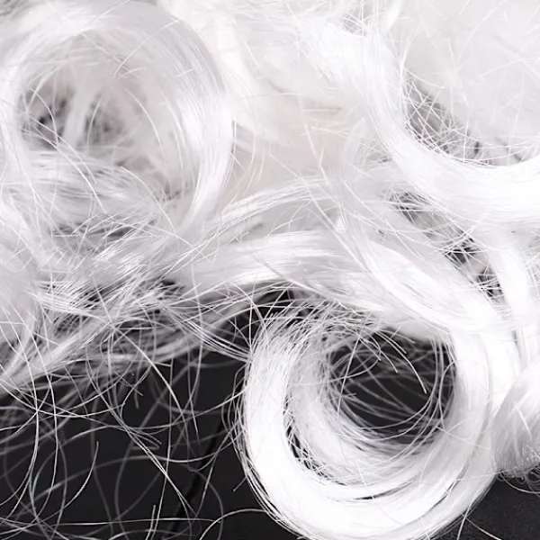 2 stycken julskägg Vita falska skägg Tomteskägg> Tillbehör