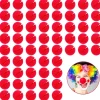 60 stycken röda clownnäsor Cosplay-näsor Skumnäsor för julkarneval Maskeradfest Utklädnad-FM-> Tillbehör