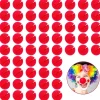 60 stycken röda clownnäsor Cosplay Näsor Skum Näsor för Halloween Jul Karneval Kostymfest D> Tillbehör