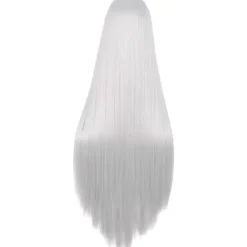 40 tum/100 cm Mode Rak Naturlig Lång Anime Kostym Peruk><noscript><img width=