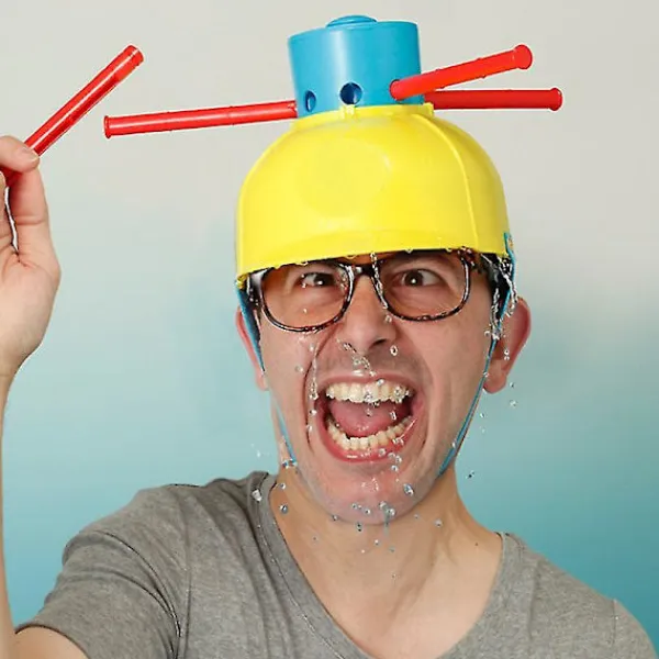 2024 Wet Water Challenge Keps Lek i Vatten Brädspel Partyspel Straff Rekvisita Hatt Prank Leksak Party_Super Present> Huvudbonader