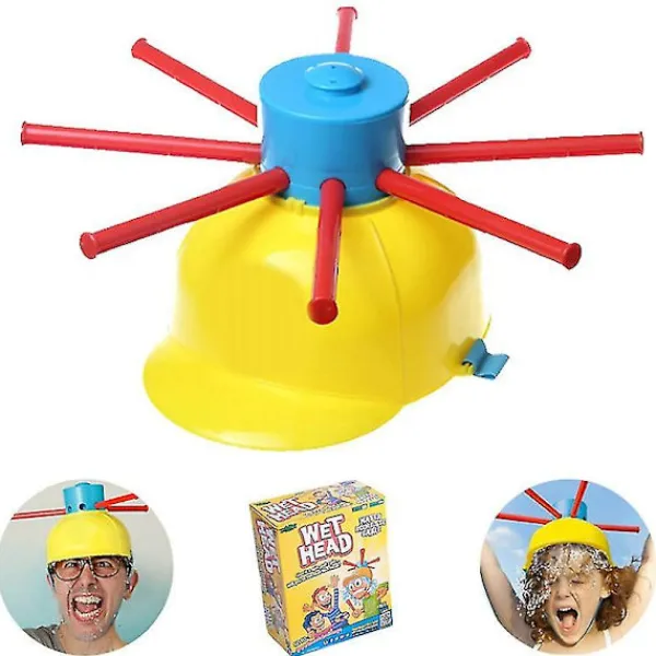 2024 Wet Water Challenge Keps Lek i Vatten Brädspel Partyspel Straff Rekvisita Hatt Prank Leksak Party_Super Present> Huvudbonader
