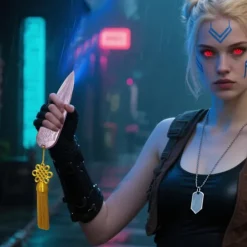 3 Zo-ey's K/Pop Demon Hunter Vapen, K/Pop Demon Hunter S-ord, Rollspelsfilmrekvisita, Halloweenkostymtillbehör, Filmsamlarobjekt> Tillbehör