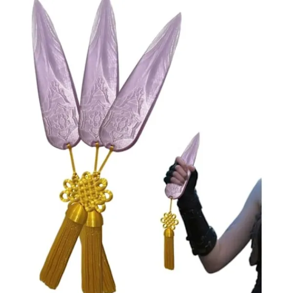 3 Zo-ey's K/Pop Demon Hunter Vapen, K/Pop Demon Hunter Svärd, Rollspelsfilmrekvisita, Halloweenkostymtillbehör, Filmsamlarobjekt> Tillbehör