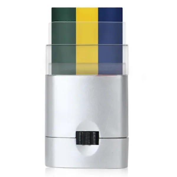 TrueNorth (A) 3 färger patriotisk ansiktsfärg för idrottare, sportfans, vuxna och barn, ansiktsmålningskräm för sportevenemang> Smink