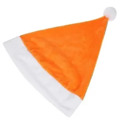 1:a Orange Tomtehatt Julhatt Sjungande Dekoration För Barn Vuxen Jul Festival Dekor Presentpåse> Huvudbonader