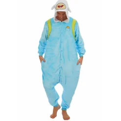 Adventure Time Finn Jake Onesiee Kigurumi Fancy Dress Costume Pyjamas Sleep Wear -a Jake the Dog> Dräkter