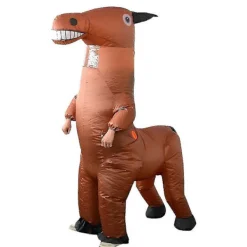 Aktiv skrattande häst uppblåsbar dräkt personlig utklädningskläder för vuxna kvinnor män-FA-><noscript><img width=