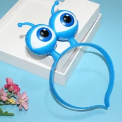 Alien Eyeball LED Hårdiadem Blinkande Hårband Barn Vuxen Hårband för Scen [HK] Yellow><noscript><img width=