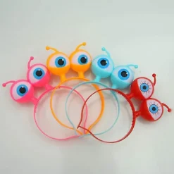 2023-alien Eyes Pannband Lyser upp Glödande Rolig Eyeball Hår Hoop Huvudbonad För nyår Kostymfest (slumpmässig färg)2st)><noscript><img width=