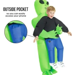 Alien Uppblåsbar Kostym för Halloween Cosplay V .{KDO} child> Dräkter