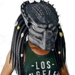 FMYSJ Alien Vs. Predator Cosplay Mask Predator Latex Mask Halloween Kostymrekvisita (FMY)> Masker