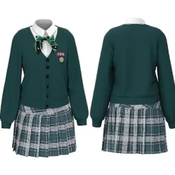 All Of Us Are Dead Zombie Campus Skoluniform Kostymset[JUN] S> Dräkter