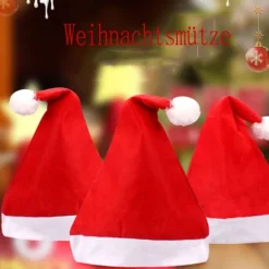 Alsino Jultomteluva Röd Filt Vuxna med Bobble 32 Pack av 1 - 5000><noscript><img width=