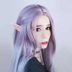 Alvöron - Renässansfest Dräkt Kostym Makeup Kostymtillbehör Alv Maskerad Vampyr Alvöron (2 Par)><noscript><img width=