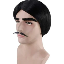 Amerikansk Broadway-musikal Familjen Addams Gomez Addams Peruk><noscript><img width=